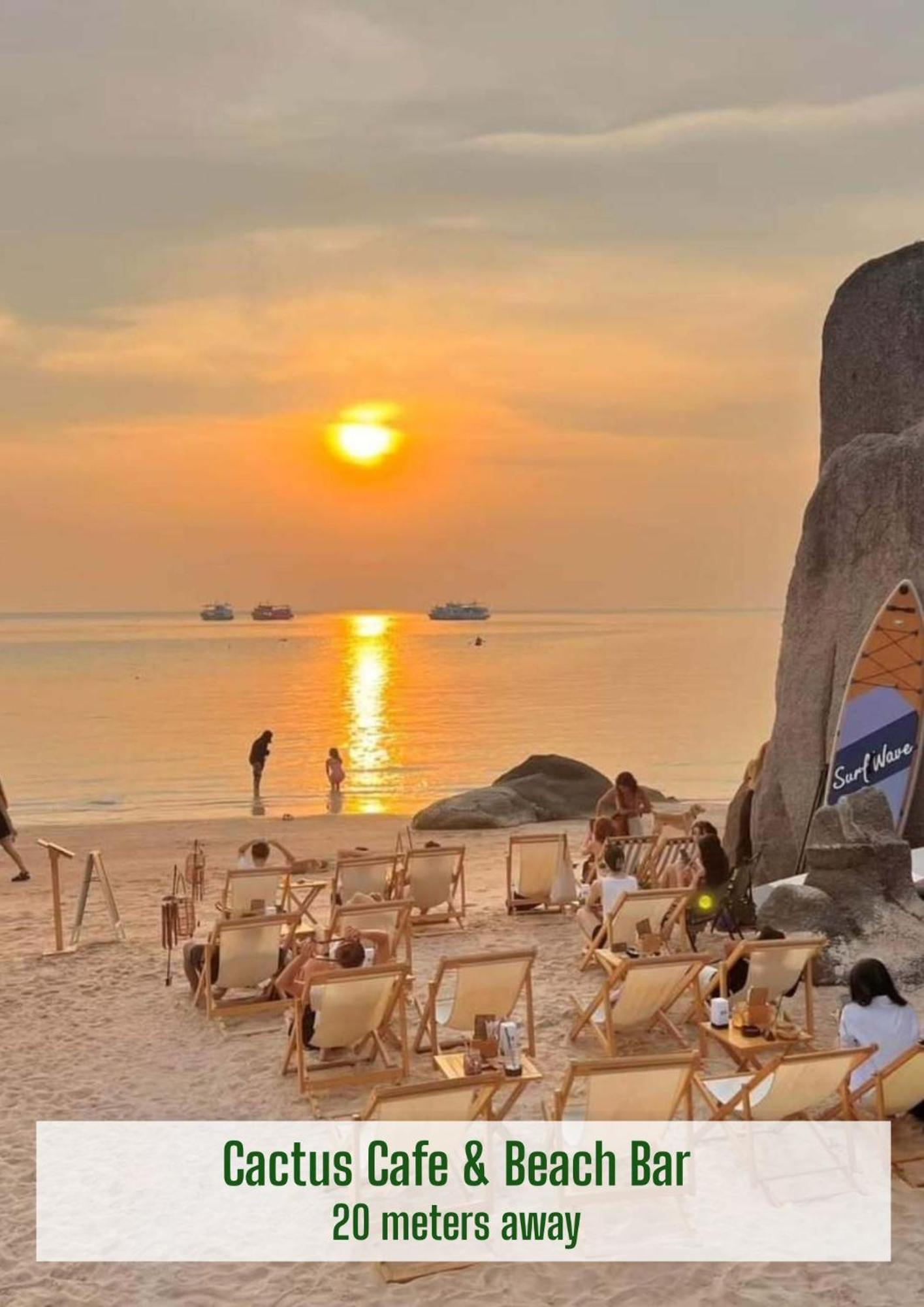 Cactus Boutique Hostel Ko Tao Luaran gambar