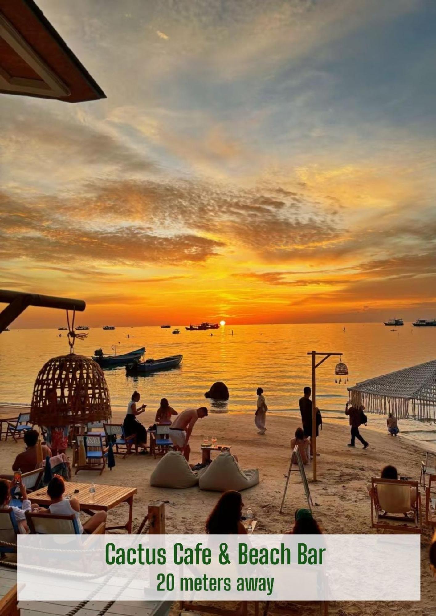 Cactus Boutique Hostel Ko Tao Luaran gambar